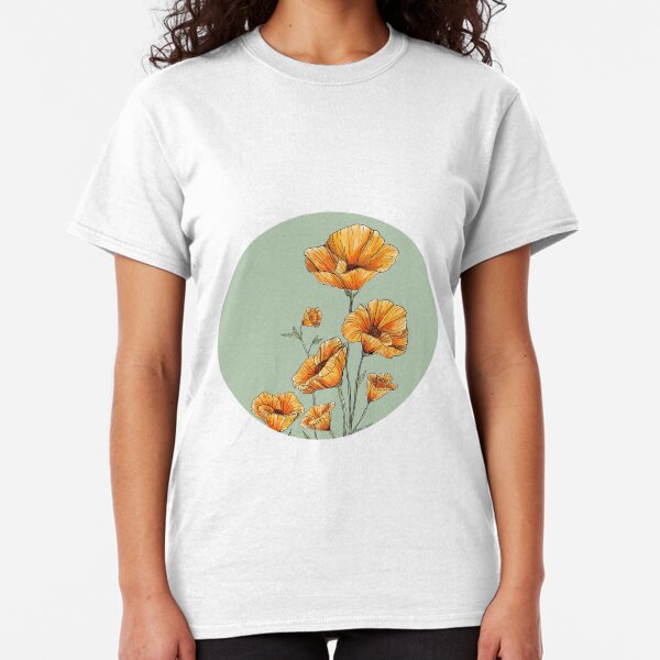 California Poppies Classic T-Shirt