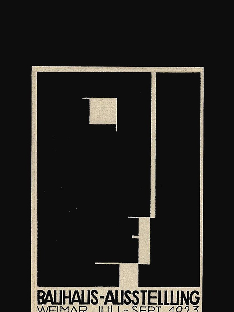 Discover Bauhaus Logo on 1923 Weimar Advertisement Iphone Case