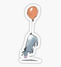 Eeyore Balloon Sticker