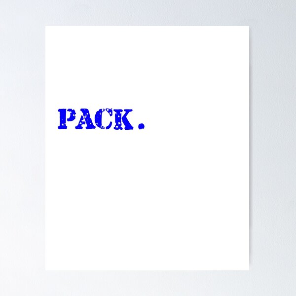 Item preview, Eat Sleep Pack Repeat T-Shirt designed and sold by Rainwater Merch.