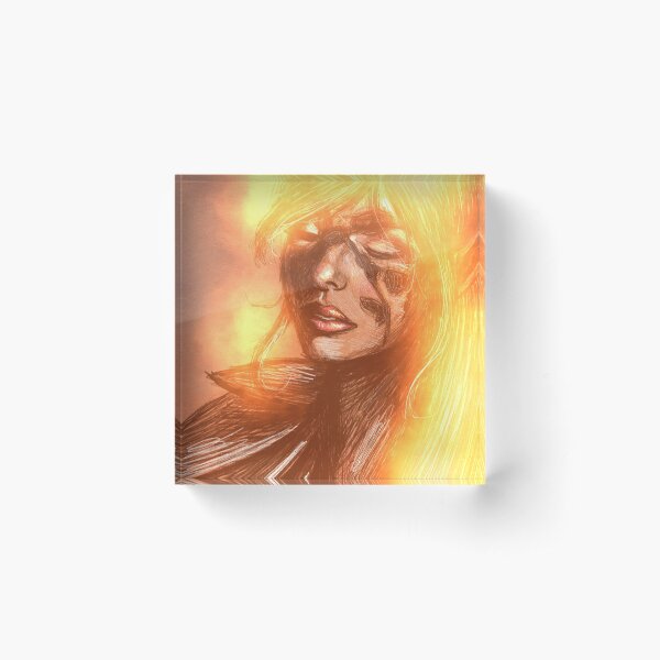 Fireah Acrylic Block