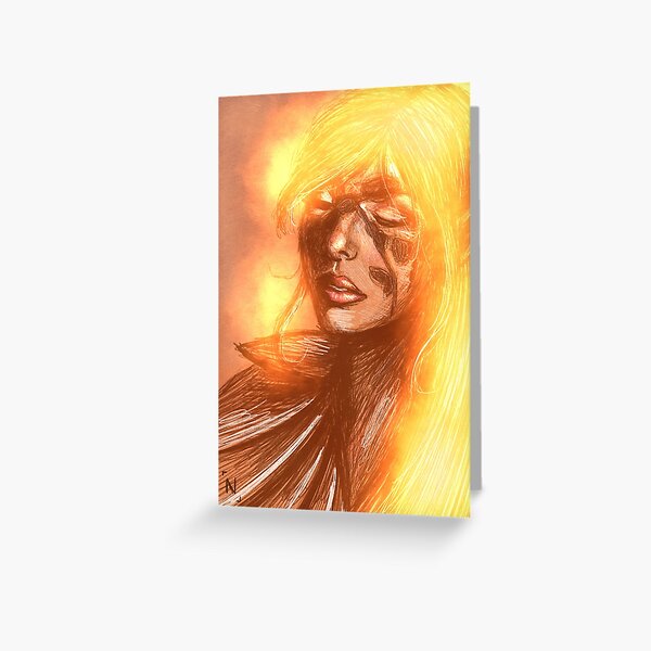 Fireah Greeting Card