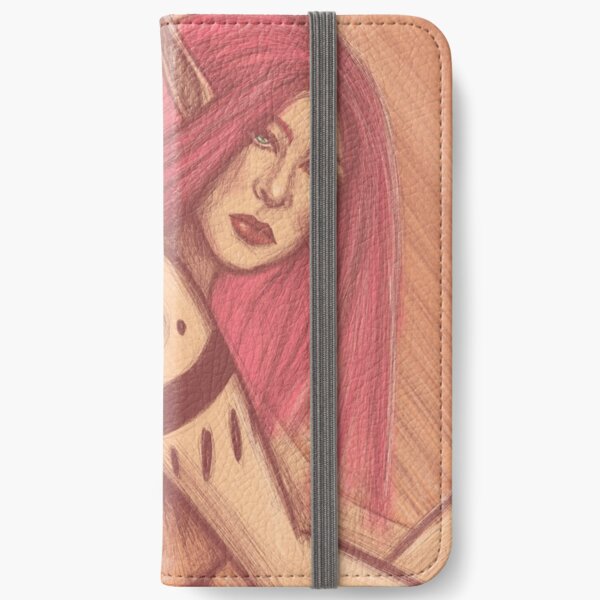 Lady on the Rocks iPhone Wallet