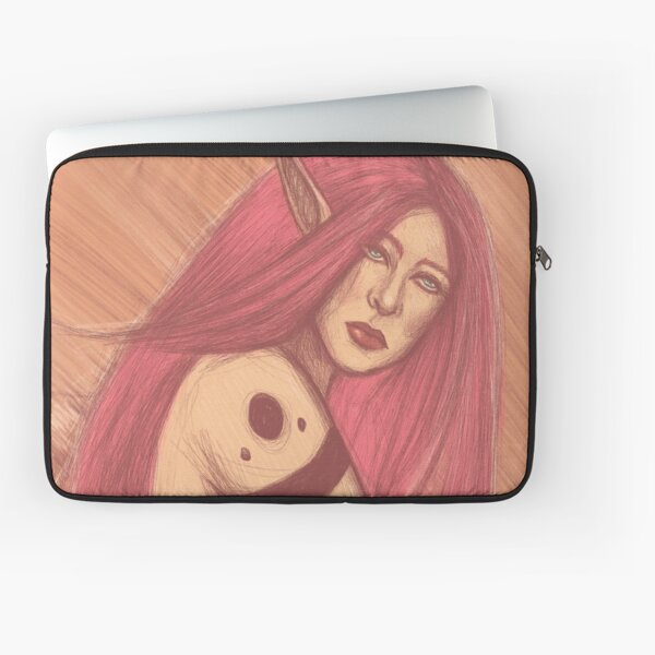 Lady on the Rocks Laptop Sleeve