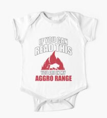 Body de manga corta Si puedes leer esto, estás en mi rango de aggro