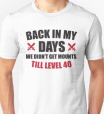 Camiseta ajustada Ya en nuestros días no conseguimos montajes hasta el nivel 40