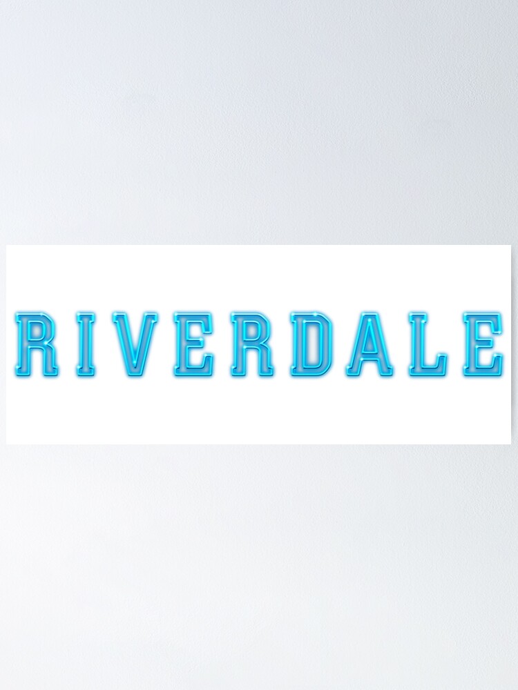 Poster « RIVERDALE NEON », par AbigailMinchew Redbubble
