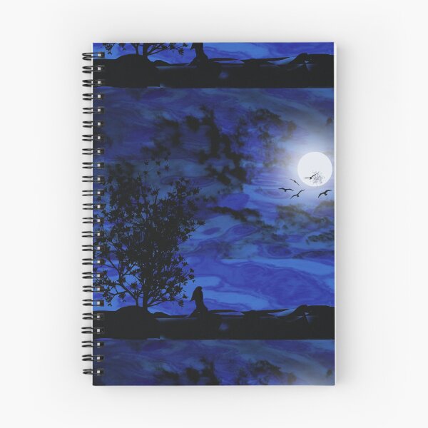 Artikelvorschau, Landschaft Mondlicht Nacht entworfen und verkauft von evaspark.