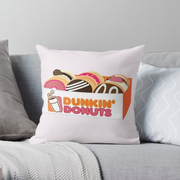 Dunkin Donuts Pillows & Cushions | Redbubble