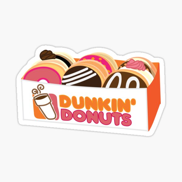 Dunkin Donuts Pegatina