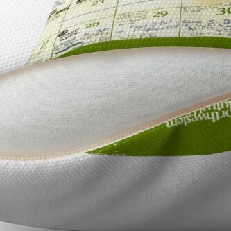 Alternate view of Brett Kavanaugh BEACH WEEK Calender Throw Pillow