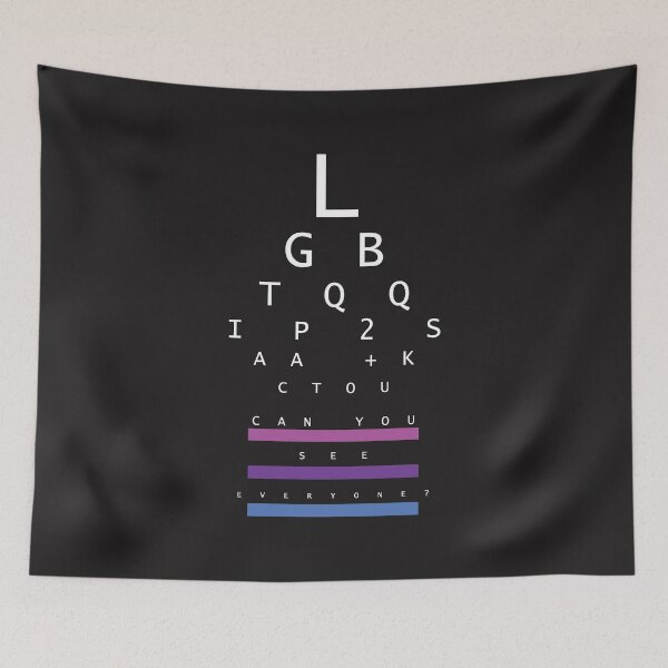 Item preview, LGBTQ Eye Exam designed and sold by Say-Something.