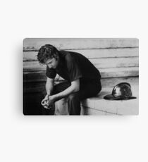 Exhausted Canvas Print