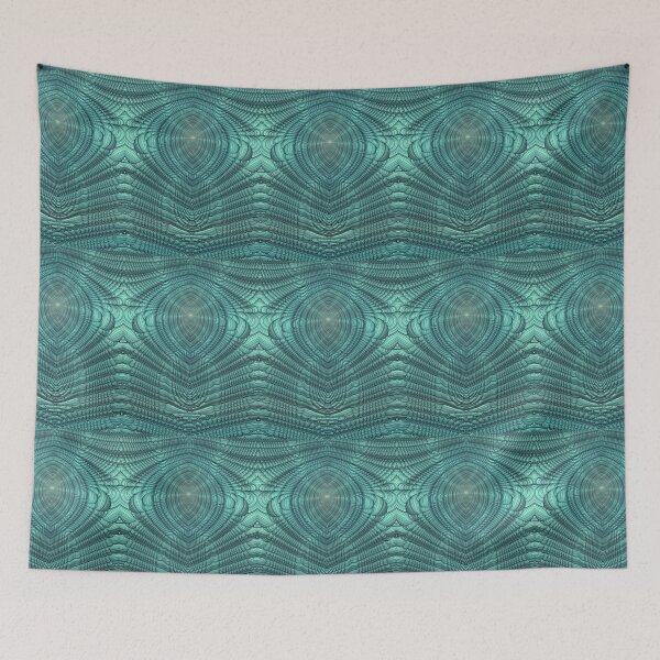 Item preview, Mirrored folds in blue designed and sold by Creative by Design.