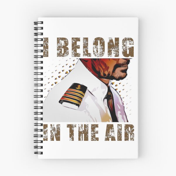 Item preview, I Belong In The Air Pilot Gift designed and sold by dtino.