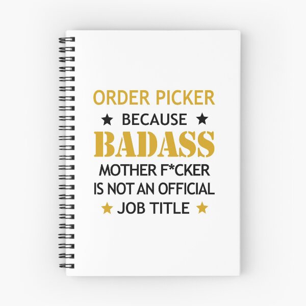 Item preview, Order Picker Badass Funny Birthday Christmas Gift designed and sold by smily-tees.
