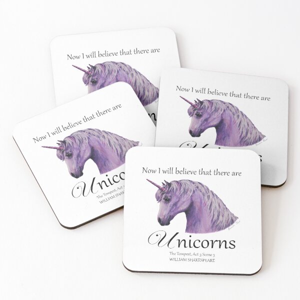 Item preview, Now I will believe that there are Unicorns designed and sold by Barrel-o-Bard.