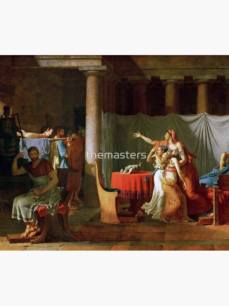 quot The Lictors Bring to Brutus the Bodies of His Sons Jacques Louis
