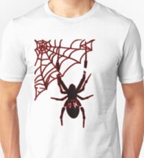Spider danger - spider web Unisex T-Shirt