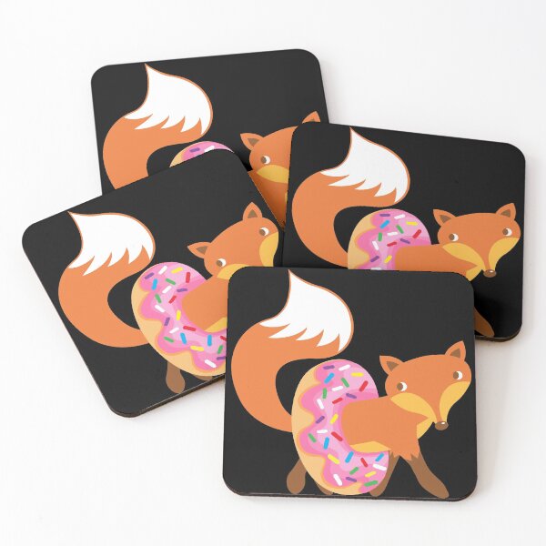 Item preview, Fox & donut designed and sold by plushism.