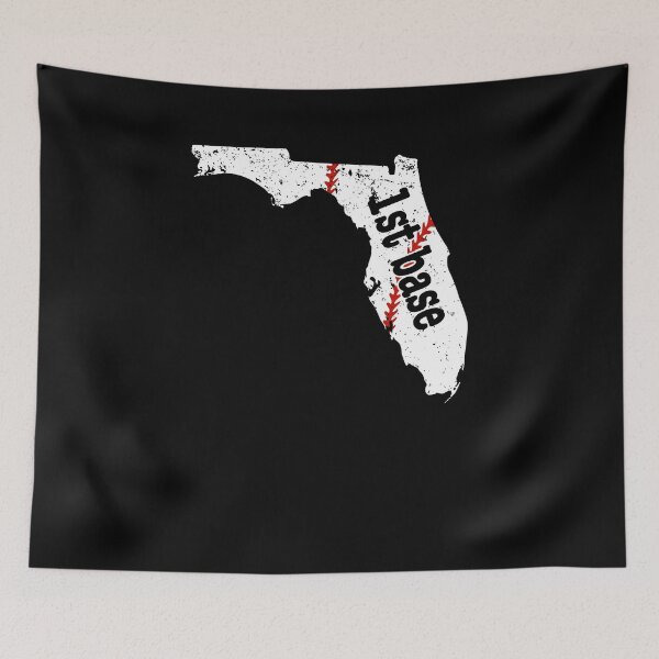 Item preview, First Base Softball First Base Baseball Florida Shirt designed and sold by shoppzee.