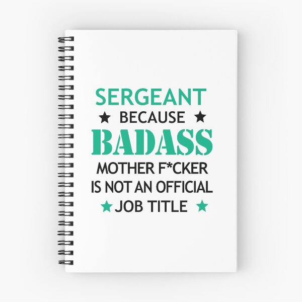 Item preview, Sergeant Badass Funny Birthday Christmas Gift designed and sold by smily-tees.