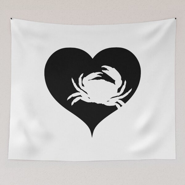 Item preview, Heart crab crustaceans designed and sold by RetroFuchs.