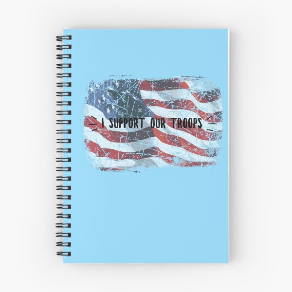 Item preview, I Support Our Troops American Flag Design designed and sold by 2CreativeNomads.