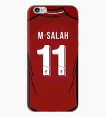 Vinilo o funda para iPhone Mo Salah Liverpool FC Camiseta