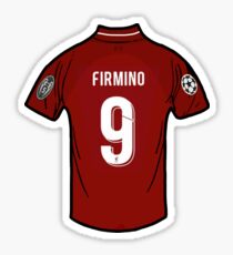 Roberto Firmino Liverpool FC Shirt Sticker