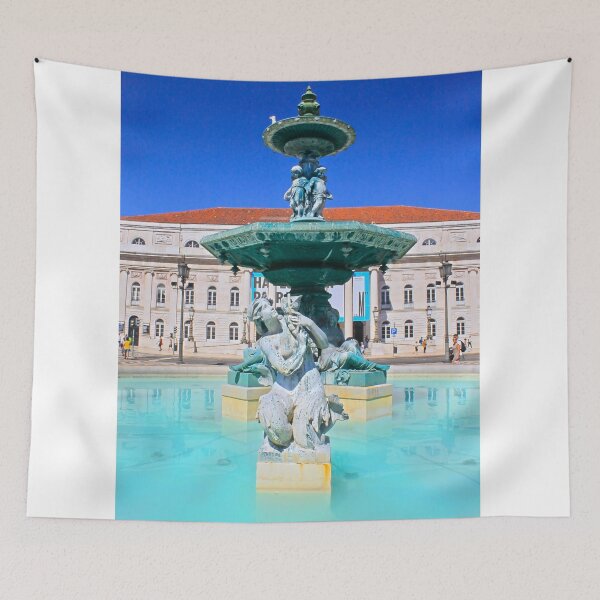 Item preview, Rossio square fountain. Lisbon designed and sold by Tereza Pilar  Art.