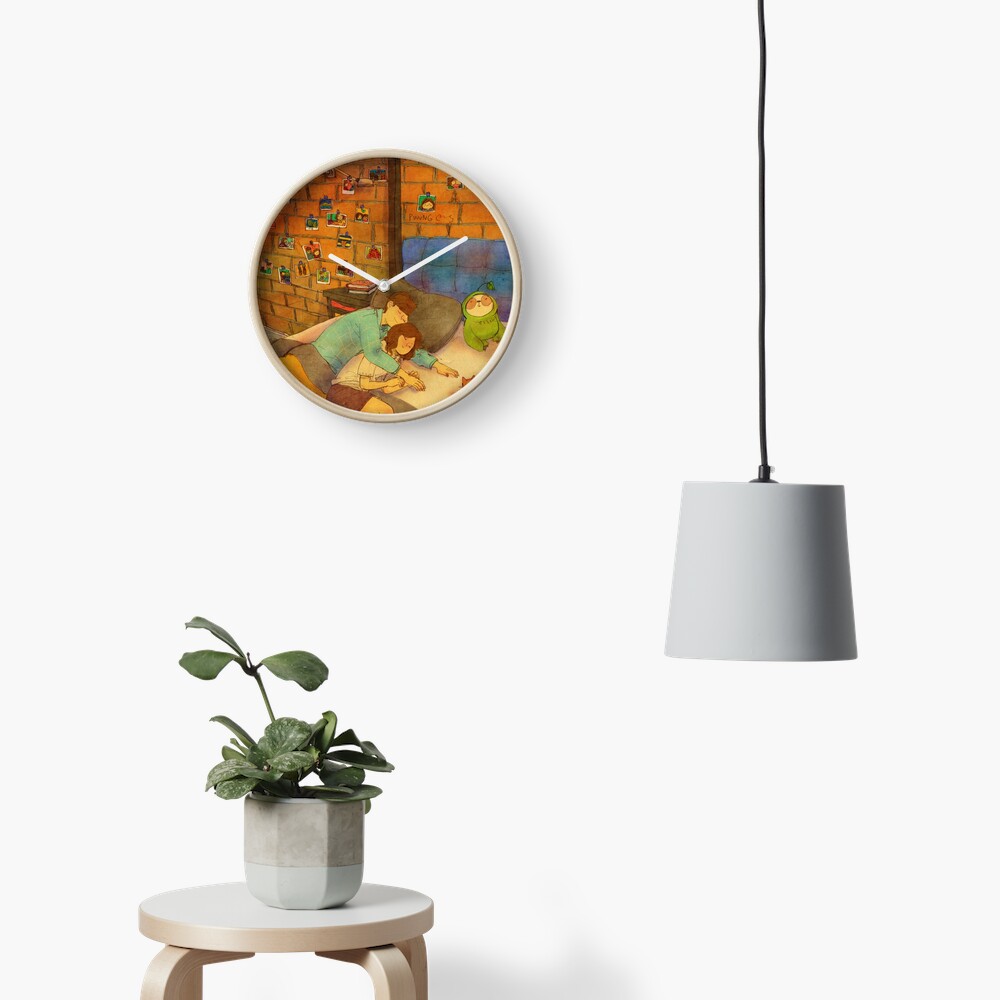 Napping together Clock