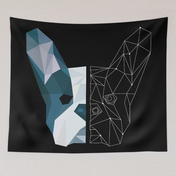 Item preview, Geometric dog designed and sold by anziehend.