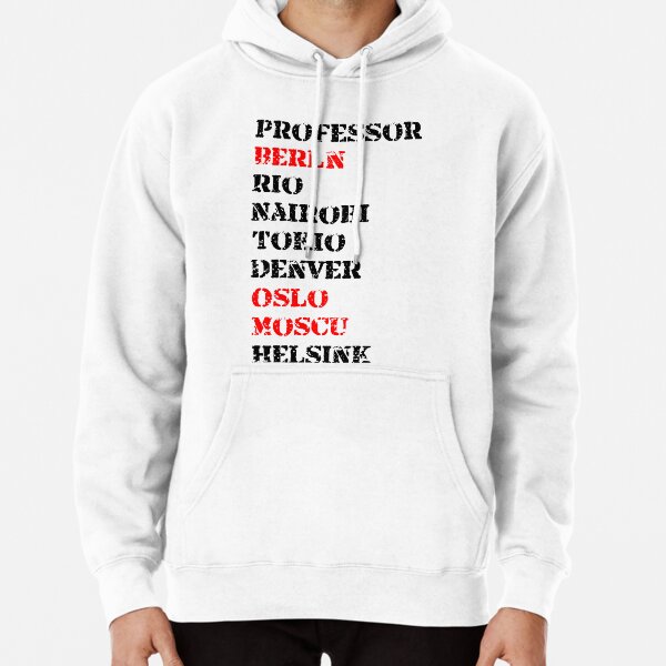 Namen La Casa de Papel Hoodie