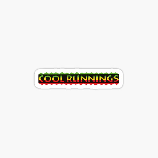 "Cool Runnings Logo" Sticker for Sale by ScrambledBrain Redbubble