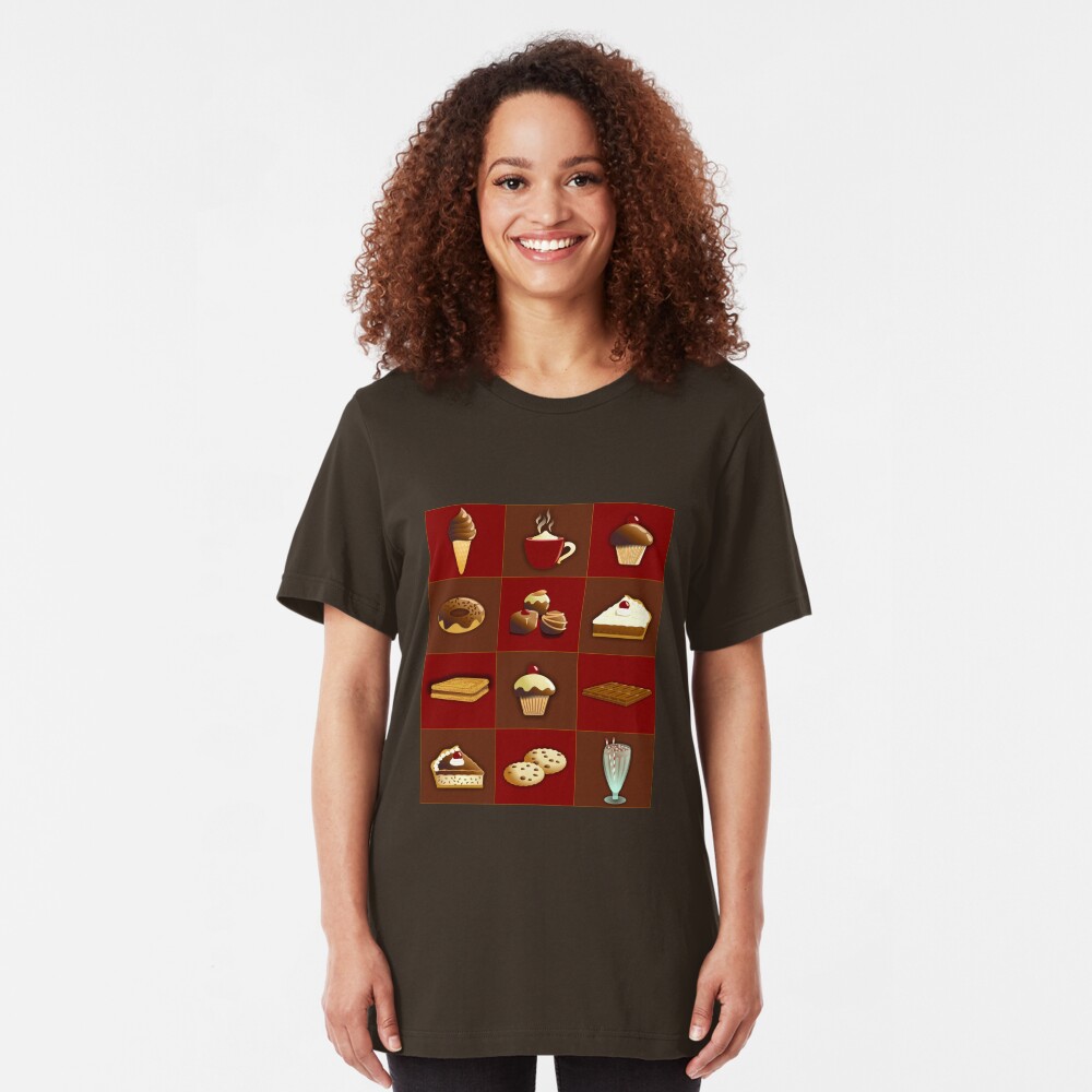 Chocolate - Sweet Show Slim Fit T-Shirt
