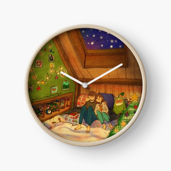 It’s snowing Clock