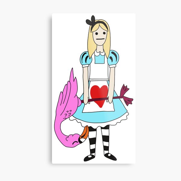 ._. Metal Print
