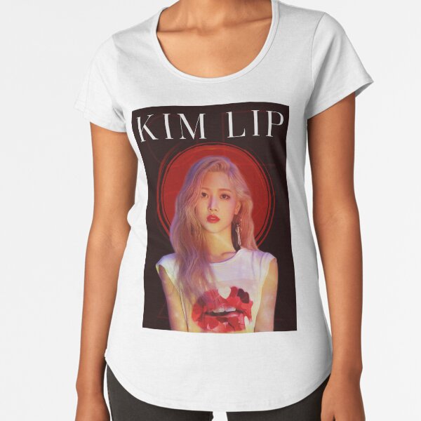 Loona Kim Lippe Premium Rundhals-Shirt