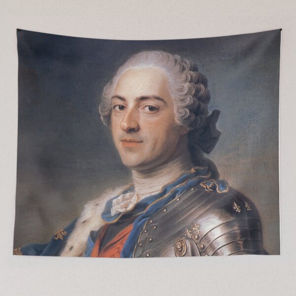 Item preview, Portrait of Louis XV of France - Maurice Quentin de La Tour designed and sold by themasters.