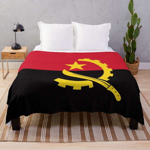 Item preview, Angola Flag designed and sold by YaelleDark.