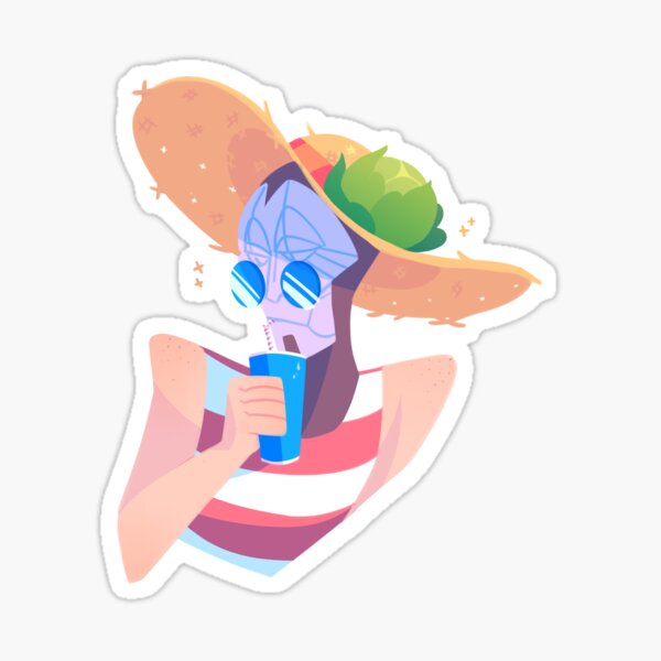 Poolparty Jhin Sticker