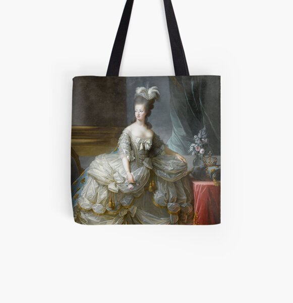 Marie-Antoinette reine de France - Anonyme, d'après Louise-Elisabeth Vigée Le Brun All Over Print Tote Bag