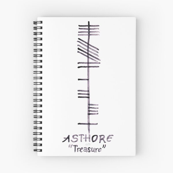 Item preview, Treasure in Irish Ogham Script - Asthore designed and sold by Cleave.