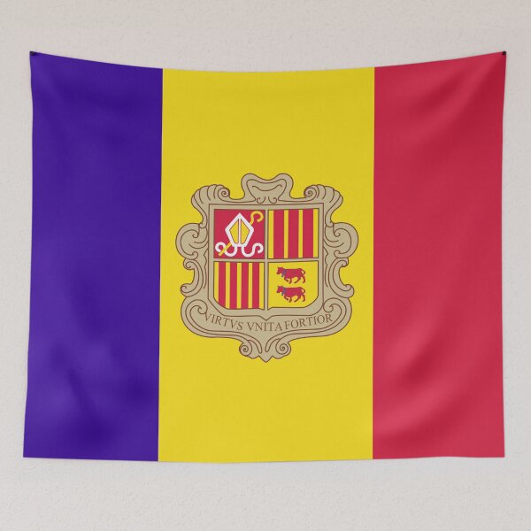 Item preview, Andorra Flag designed and sold by YaelleDark.