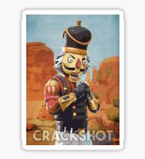 Crackshot Sticker
