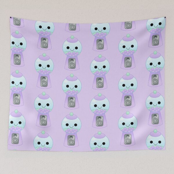 Item preview, kawaii lavender gumball machine designed and sold by kittybox.