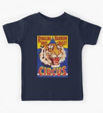 TIGER, Growl, Circus Poster, Ringling Bros, Circus, Animal, Vintage, Poster, Kids Tee