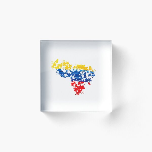 Venezuela Bloque acrílico