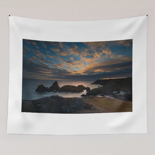 Item preview, Sunset at Kynance cove designed and sold by eddiej.